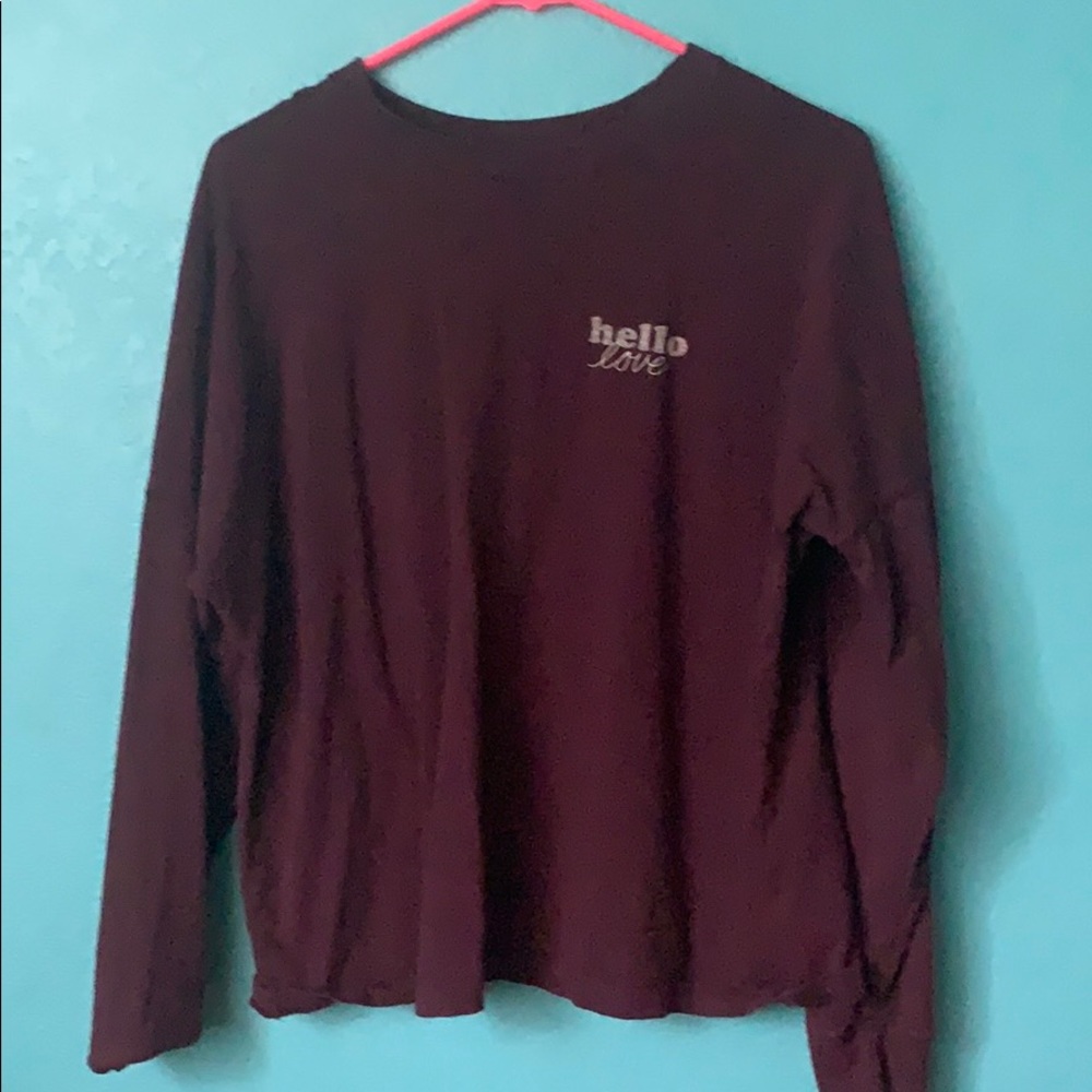 Long sleeve shirt